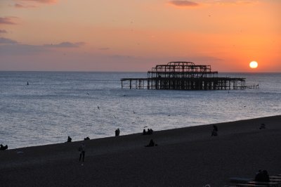 West pier sunset